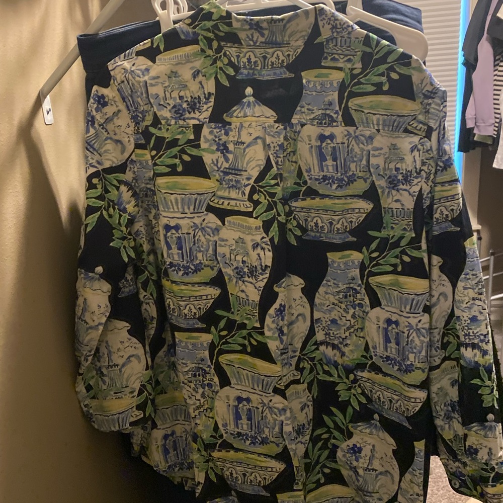 Talbots button up top - Picture 4 of 4